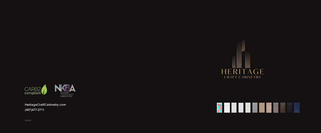 Heritage Craft Cabinetry – Catalogue